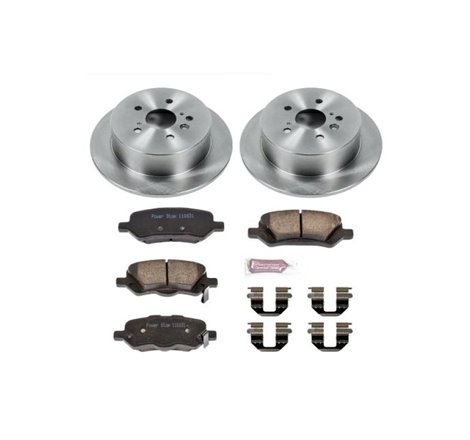 Power Stop 09-16 Toyota Venza Rear Autospecialty Brake Kit