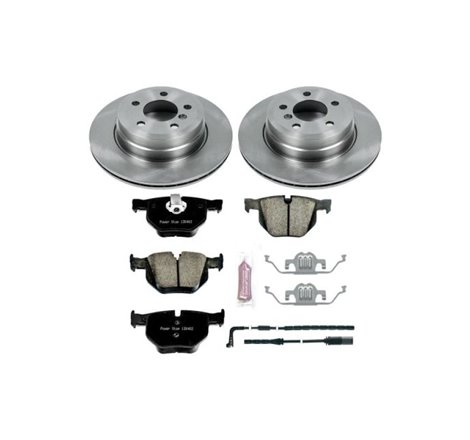 Power Stop 07-15 BMW X5 Rear Autospecialty Brake Kit