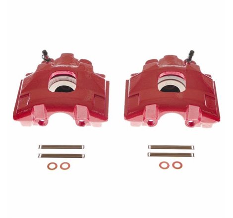 Power Stop 98-03 Mercedes-Benz ML320 Front Red Calipers w/o Brackets - Pair