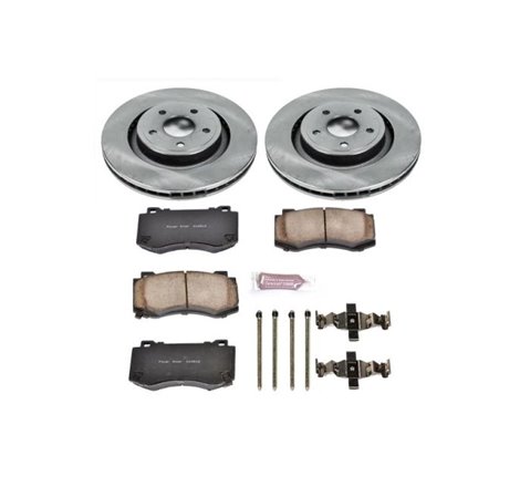 Power Stop 06-10 Jeep Grand Cherokee Front Autospecialty Brake Kit