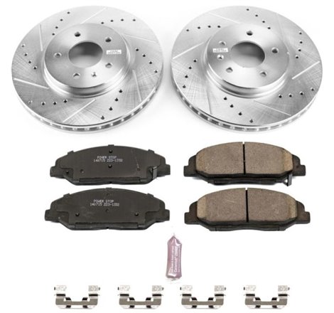 Power Stop 09-11 Cadillac STS Front Z23 Evolution Sport Brake Kit