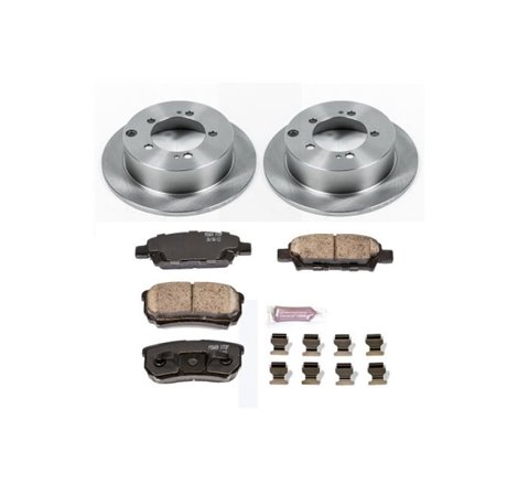 Power Stop 04-06 Mitsubishi Lancer Rear Autospecialty Brake Kit