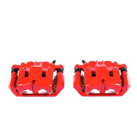 Power Stop 09-14 Acura TL Front Red Calipers w/Brackets - Pair