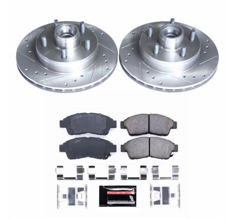 Power Stop 95-97 Ford Ranger Front Z23 Evolution Sport Brake Kit