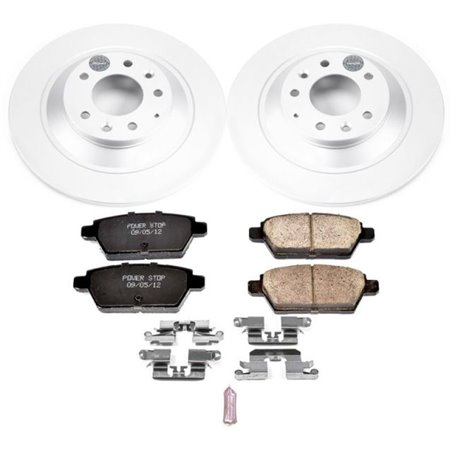 Power Stop 06-07 Mazda 6 Rear Z17 Evolution Geomet Coated Brake Kit