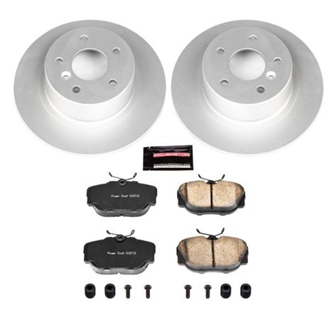 Power Stop 99-04 Land Rover Discovery Rear Z23 Evolution Sport Coated Brake Kit