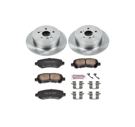 Power Stop 08-13 Toyota Highlander Rear Autospecialty Brake Kit