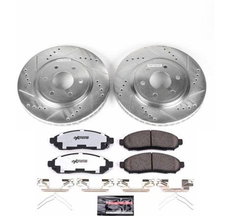 Power Stop 05-18 Nissan Frontier Front Z36 Truck & Tow Brake Kit