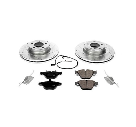 Power Stop 04-06 BMW 525i Front Z23 Evolution Sport Brake Kit