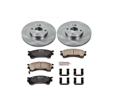 Power Stop 99-00 Mazda Protege Front Autospecialty Brake Kit