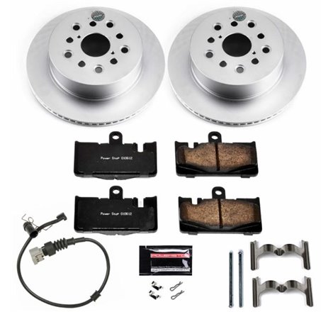 Power Stop 01-06 Lexus LS430 Rear Z17 Evolution Geomet Coated Brake Kit