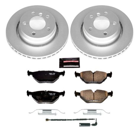 Power Stop 2000 BMW 323i Rear Z23 Evolution Sport Coated Brake Kit