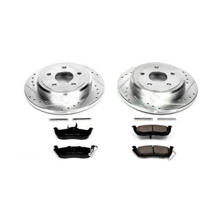 Power Stop 06-10 Jeep Commander Rear Z23 Evolution Sport Brake Kit