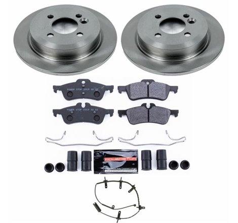 Power Stop 02-06 Mini Cooper Rear Track Day SPEC Brake Kit