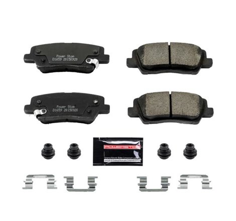 Power Stop 13-18 Cadillac ATS Rear Z23 Evolution Sport Brake Pads w/Hardware