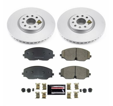 Power Stop 18-19 Volkswagen Atlas Front Z23 Evolution Sport Coated Brake Kit