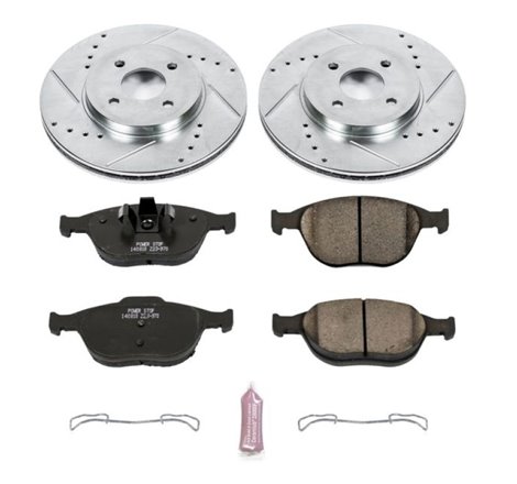 Power Stop 02-04 Ford Focus Front Z23 Evolution Sport Brake Kit