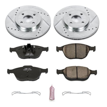 Power Stop 02-04 Ford Focus Front Z23 Evolution Sport Brake Kit