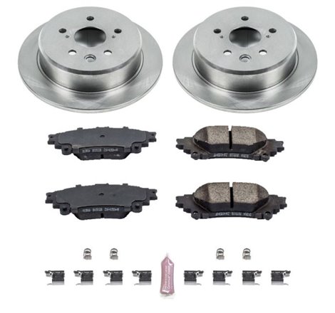 Power Stop 14-15 Lexus IS250 Rear Autospecialty Brake Kit