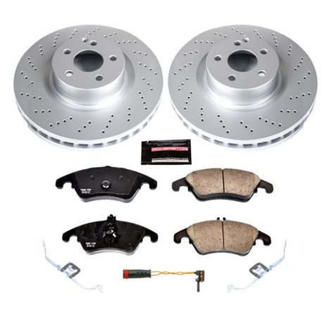 Power Stop 12-15 Mercedes-Benz C250 Front Z23 Evolution Sport Coated Brake Kit