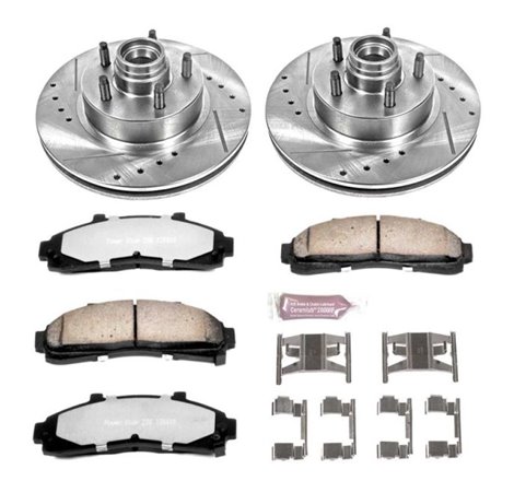 Power Stop 95-01 Ford Explorer Front Z36 Truck & Tow Brake Kit