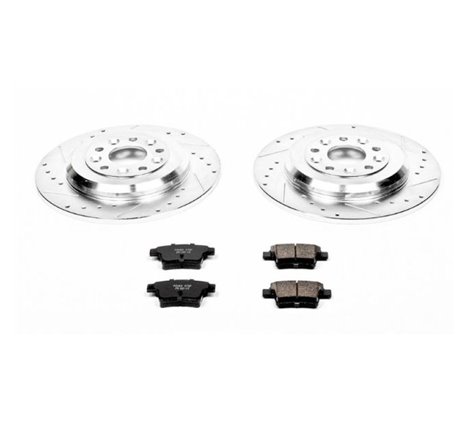 Power Stop 05-07 Ford Five Hundred Rear Z23 Evolution Sport Brake Kit