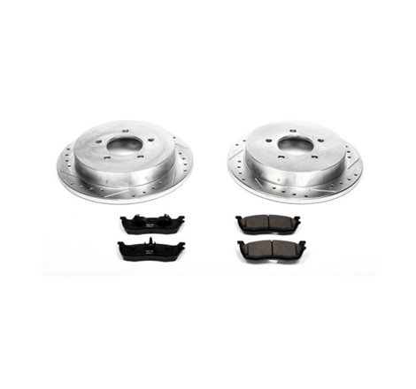 Power Stop 97-00 Ford Expedition Rear Z23 Evolution Sport Brake Kit