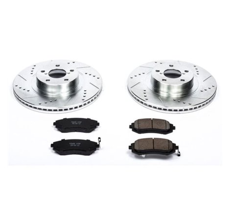 Power Stop 04-06 Subaru Baja Front Z23 Evolution Sport Brake Kit