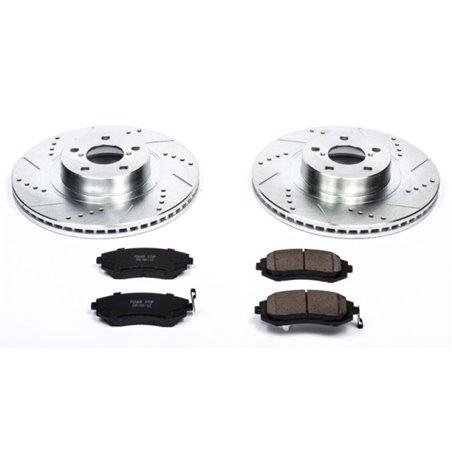 Power Stop 04-06 Subaru Baja Front Z23 Evolution Sport Brake Kit