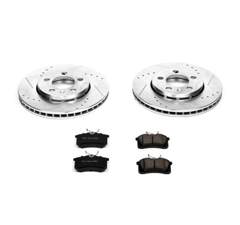 Power Stop 00-06 Audi TT Quattro Rear Z23 Evolution Sport Brake Kit