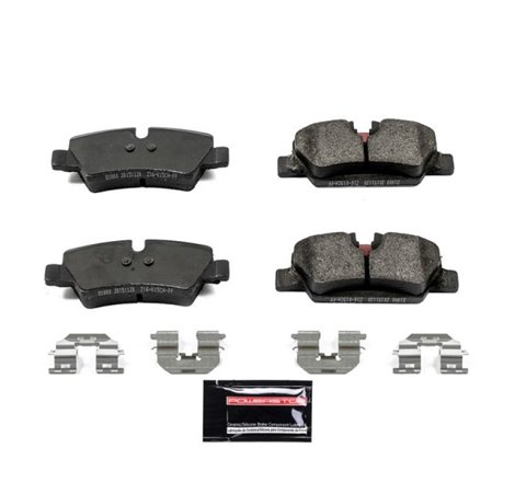 Power Stop 15-19 Mini Cooper Rear Z23 Evolution Sport Brake Pads w/Hardware