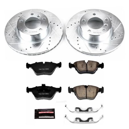 Power Stop 01-03 BMW 525i Front Z23 Evolution Sport Brake Kit