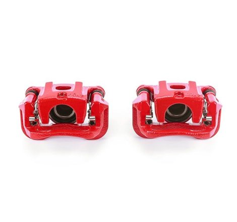 Power Stop 04-06 Lexus RX330 Rear Red Calipers w/Brackets - Pair