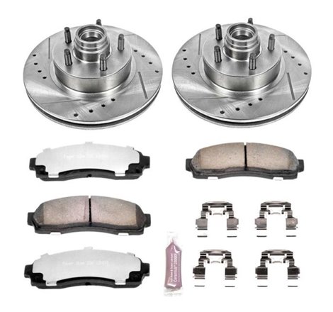 Power Stop 03-09 Ford Ranger Front Z36 Truck & Tow Brake Kit