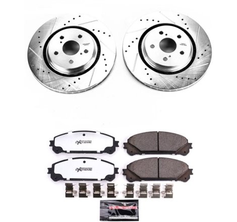 Power Stop 16-18 Lexus RX350 Front Z36 Truck & Tow Brake Kit