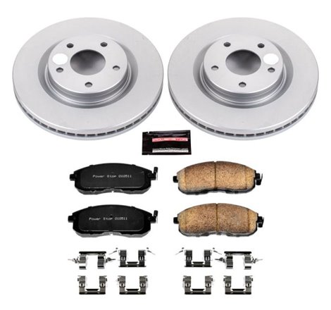 Power Stop 11-17 Nissan Juke Front Z17 Evolution Geomet Coated Brake Kit