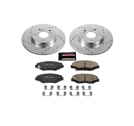 Power Stop 2013 Acura ILX Front Z23 Evolution Sport Brake Kit