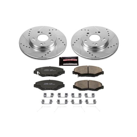 Power Stop 2013 Acura ILX Front Z23 Evolution Sport Brake Kit