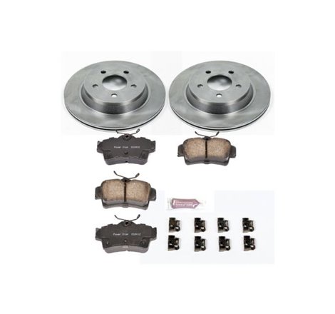 Power Stop 94-99 Ford Mustang Rear Autospecialty Brake Kit