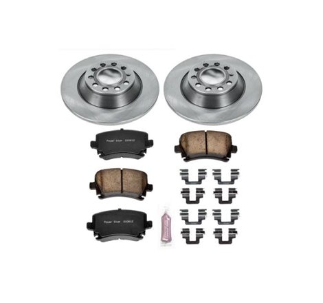 Power Stop 05-11 Audi A6 Rear Autospecialty Brake Kit