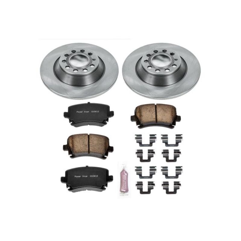 Power Stop 05-11 Audi A6 Rear Autospecialty Brake Kit