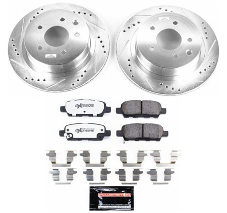 Power Stop 14-17 Nissan Juke Rear Z26 Street Warrior Brake Kit