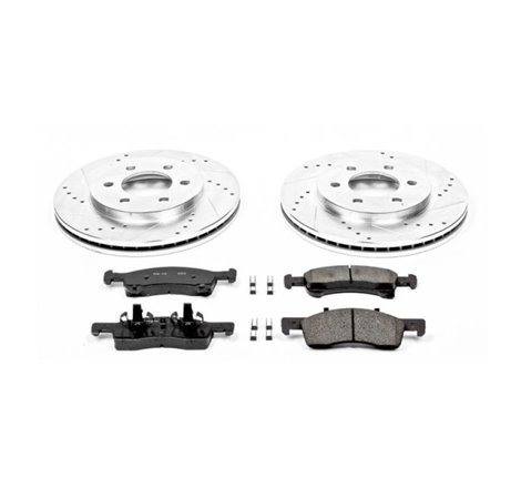 Power Stop 02-06 Ford Expedition Front Z23 Evolution Sport Brake Kit