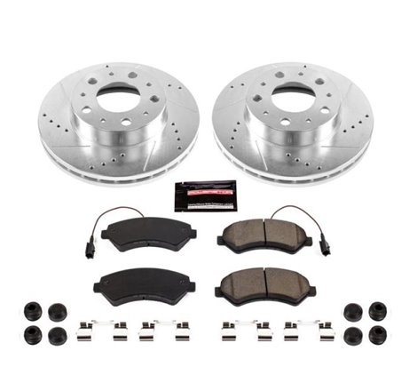 Power Stop 14-19 Ram ProMaster 1500 Front Z23 Evolution Sport Brake Kit