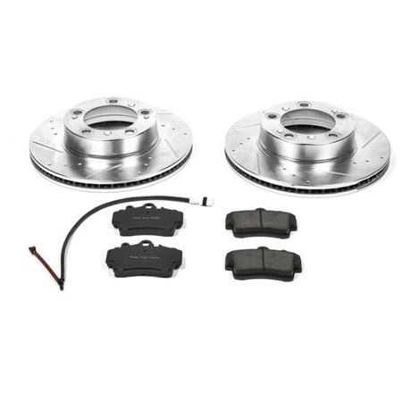 Power Stop 97-04 Porsche Boxster Front Z23 Evolution Sport Brake Kit