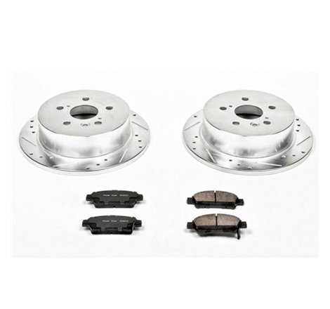 Power Stop 04-10 Toyota Sienna Rear Z23 Evolution Sport Brake Kit