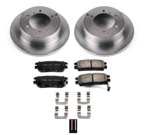 Power Stop 91-00 Mitsubishi Montero Rear Autospecialty Brake Kit