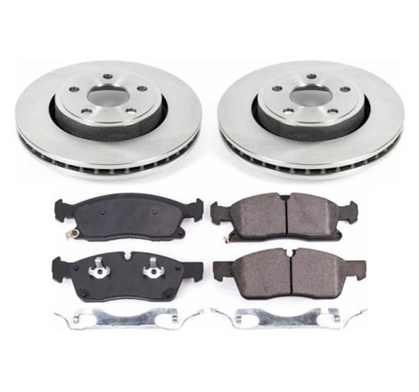 Power Stop 17-19 Jeep Grand Cherokee Front Autospecialty Brake Kit