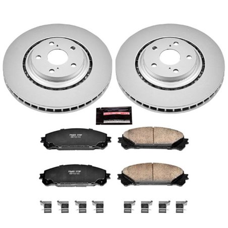 Power Stop 15-17 Lexus NX200t Front Z17 Evolution Geomet Coated Brake Kit