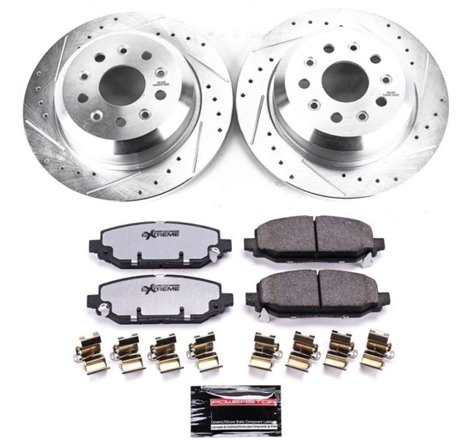 Power Stop 18-19 Jeep Wrangler Rear Z36 Truck & Tow Brake Kit